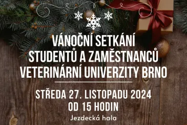  Vánoční setkání studentů a zaměstnanců Veterinární univerzity Brno 2024